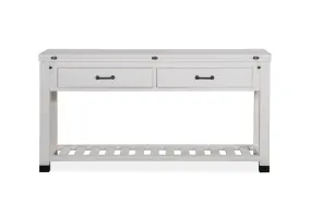 Harper Springs - Flip Top Sofa Table - Silo White