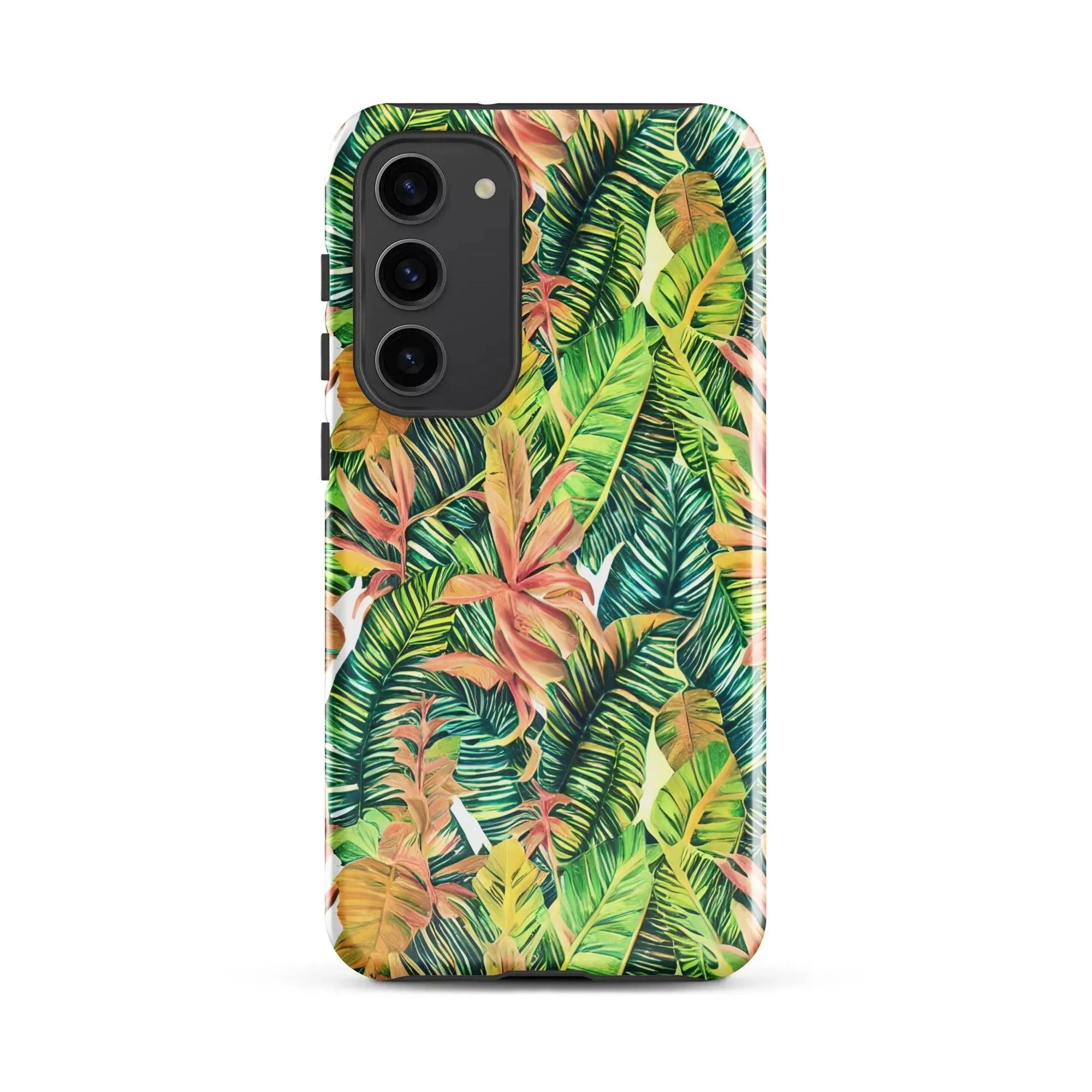 Hawaiian Tropical Leaves Tough Samsung® Case