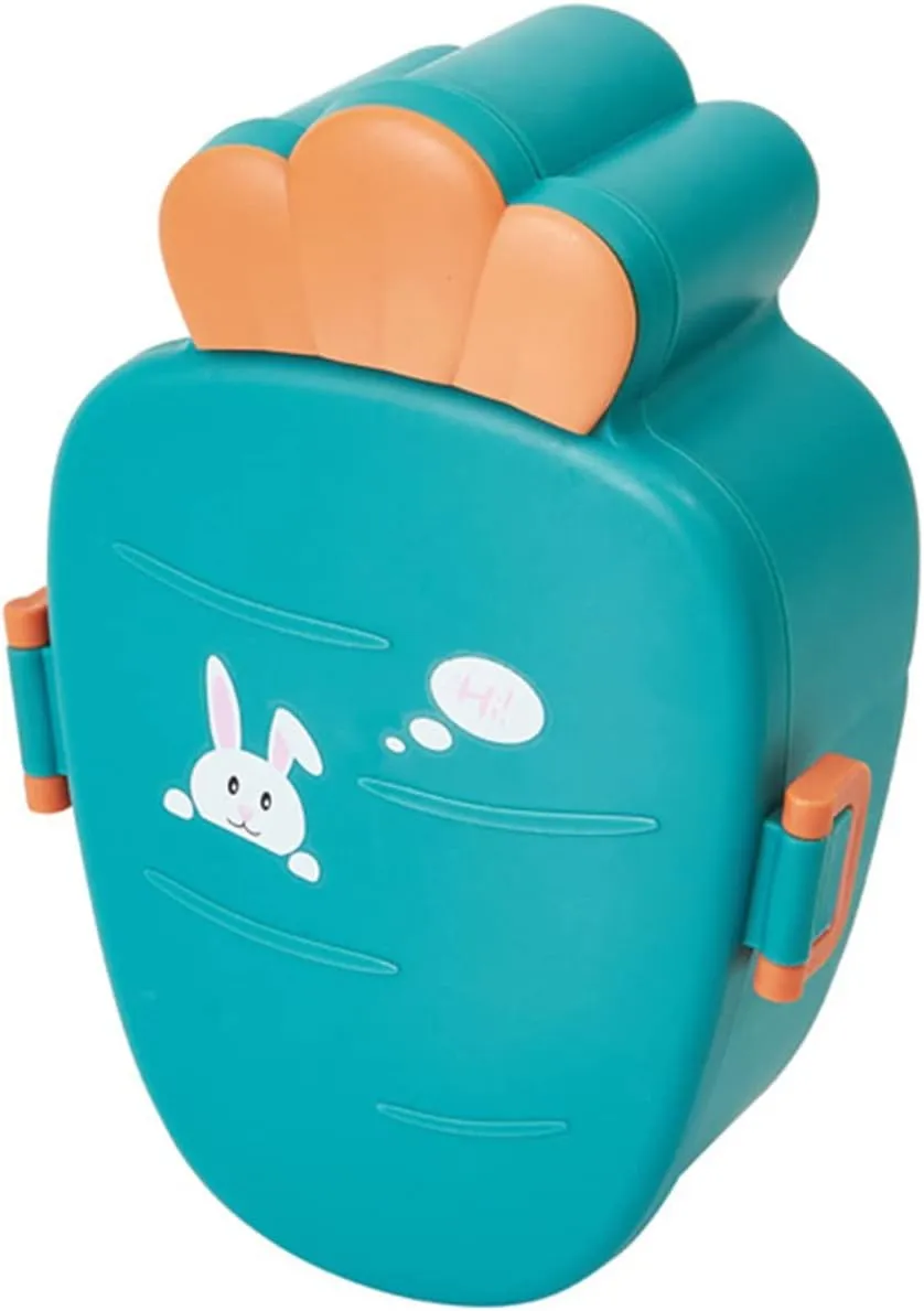 Hey Bunny Love Carrot Shape Lunch Box.