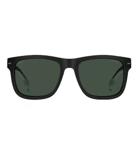 Hugo Boss Men's Green Polarized Square Sunglasses