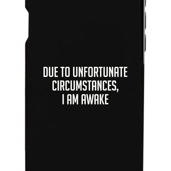 I'm Awake Black Ultra Slim Cute Phone Cases For Apple, Samsung Galaxy, LG, HTC