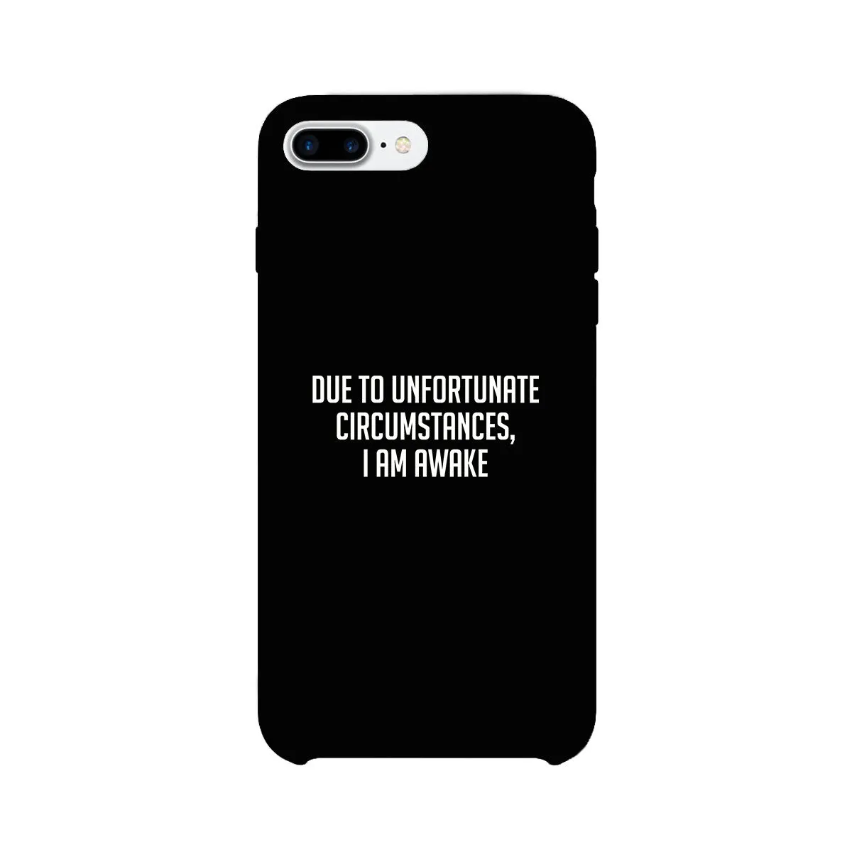 I'm Awake Black Ultra Slim Cute Phone Cases For Apple, Samsung Galaxy, LG, HTC