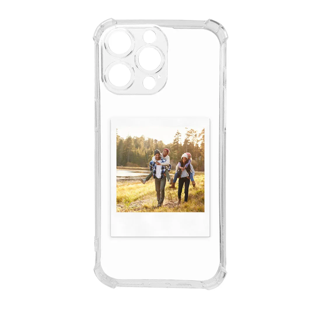 IPhone 13 Pro Back Cover with Photo Transparent TPU Case with Camera Protection