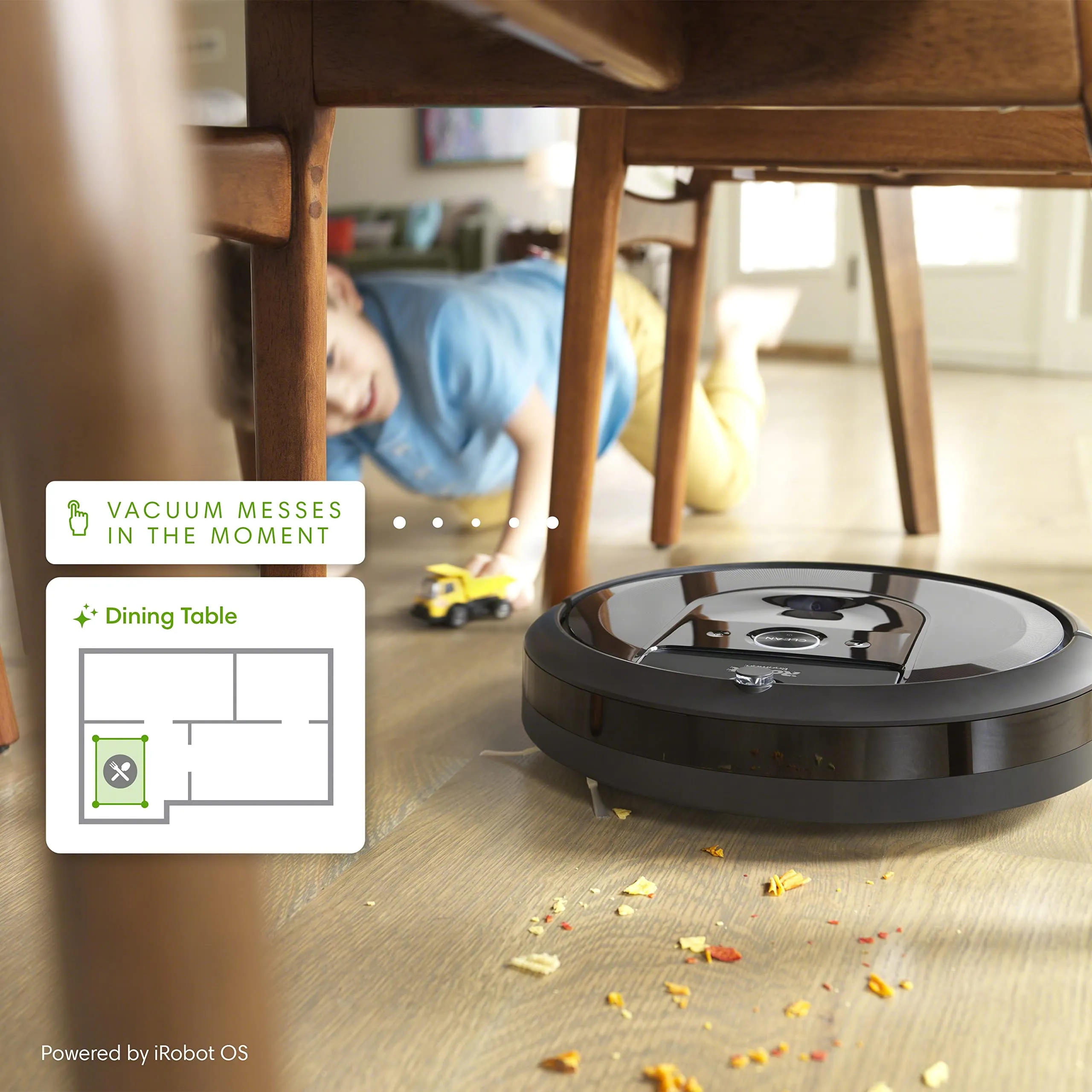 iRobot Roomba i7  (I7550) Robot Vacuum with Smart Mapping