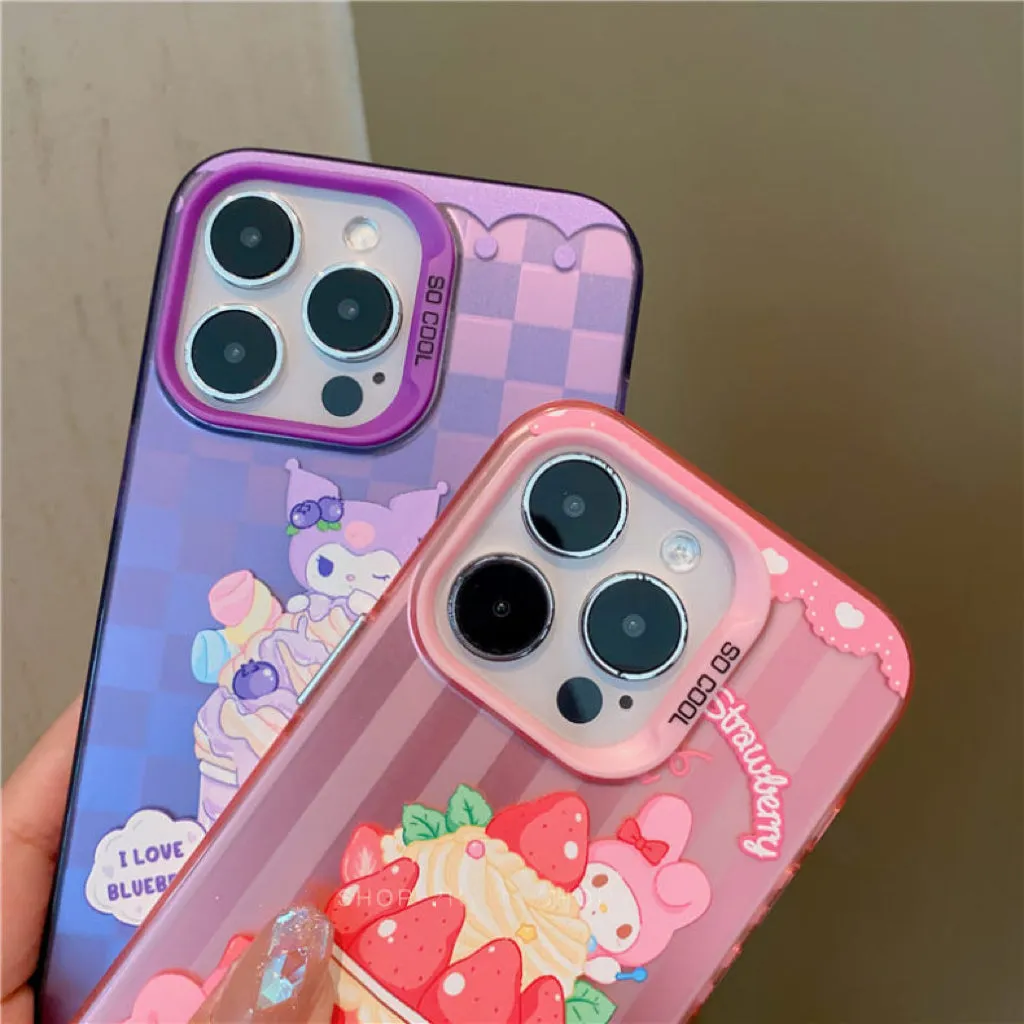 Japanese Cartoon Dessert Style | MM KU - iPhone Case iPhone 11 12 13 14 15 Pro Promax