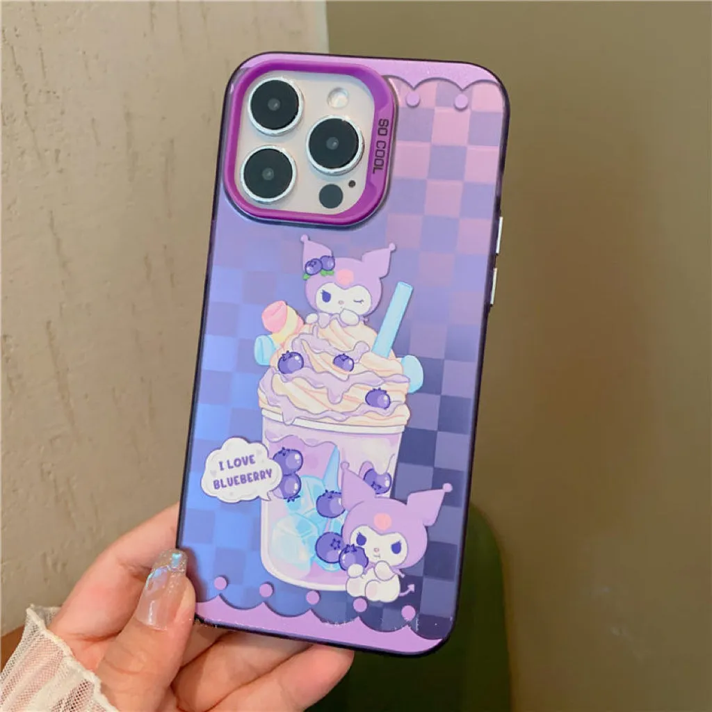 Japanese Cartoon Dessert Style | MM KU - iPhone Case iPhone 11 12 13 14 15 Pro Promax