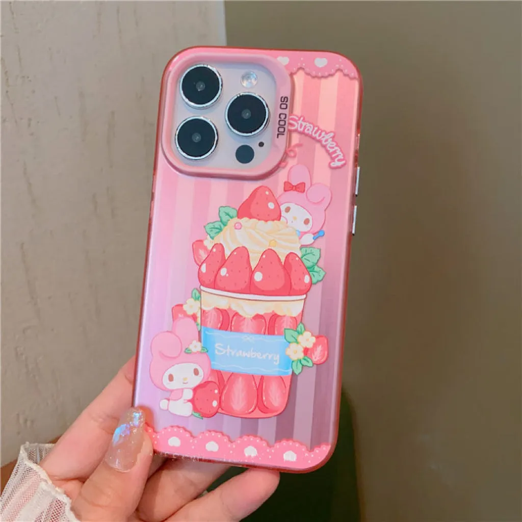 Japanese Cartoon Dessert Style | MM KU - iPhone Case iPhone 11 12 13 14 15 Pro Promax