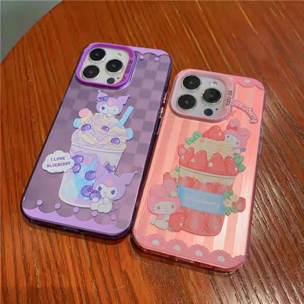 Japanese Cartoon Dessert Style | MM KU - iPhone Case iPhone 11 12 13 14 15 Pro Promax