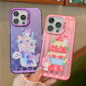 Japanese Cartoon Dessert Style | MM KU - iPhone Case iPhone 11 12 13 14 15 Pro Promax