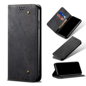 Jeans Samsung Galaxy M52 5G Flip case - Black