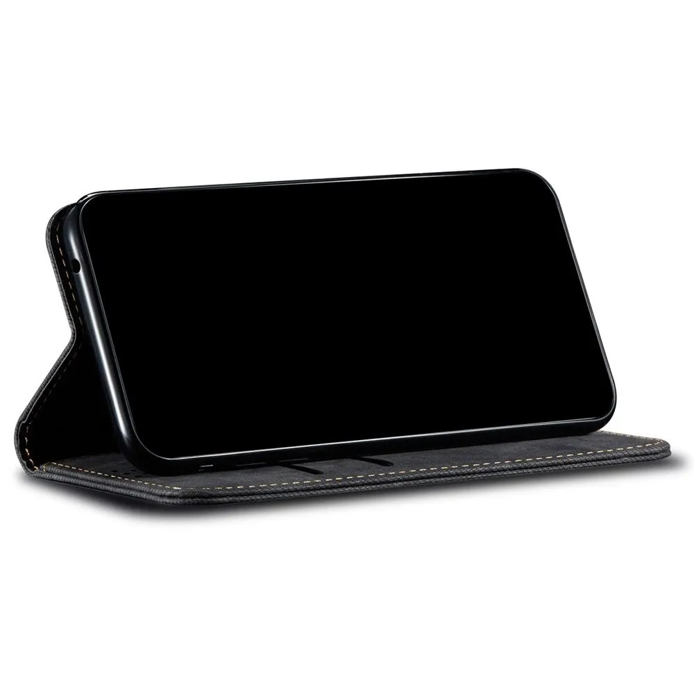 Jeans Samsung Galaxy M52 5G Flip case - Black