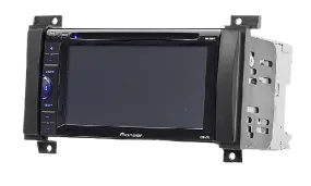 Jeep Grand Cherokee 2011-13, Dodge Durango 2011-13 Double Din Trimplate