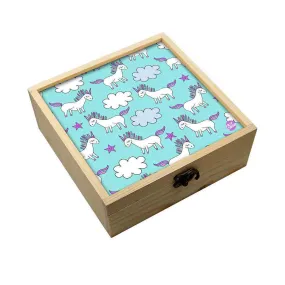 Jewellery Box Wooden Jewelry Organizer -  Unicorn Cloud