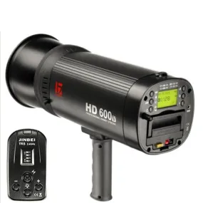 Jinbei HD II-600V 600W HSS Mobile Battery Powered Studio Flash Strobe