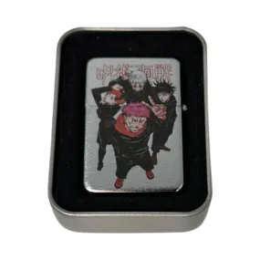 Jujutsu Kaisen Anime Windproof Flip Top Lighters