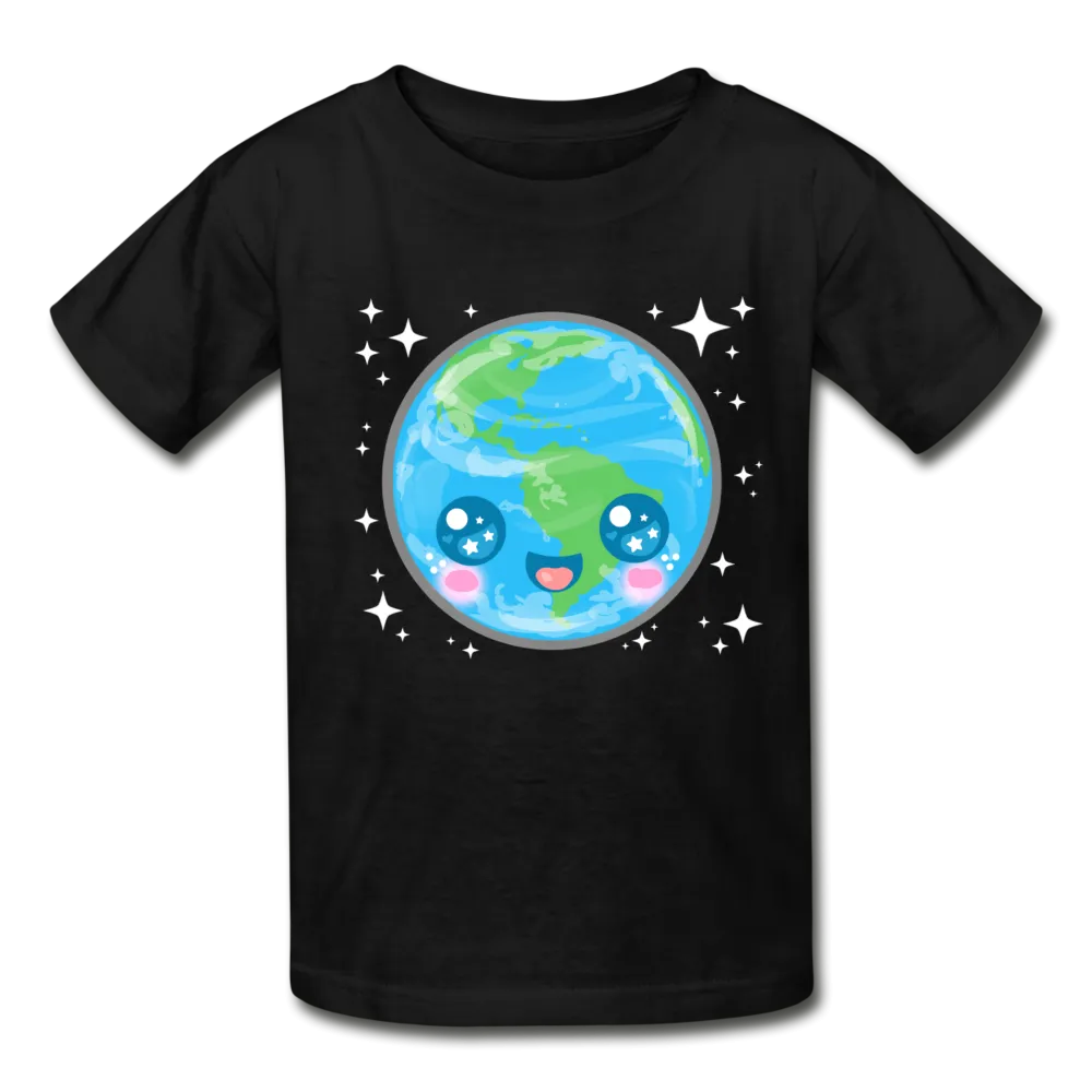 Kawaii Earth Youth T-Shirt