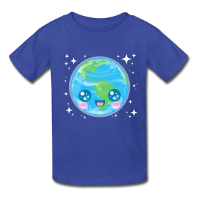 Kawaii Earth Youth T-Shirt