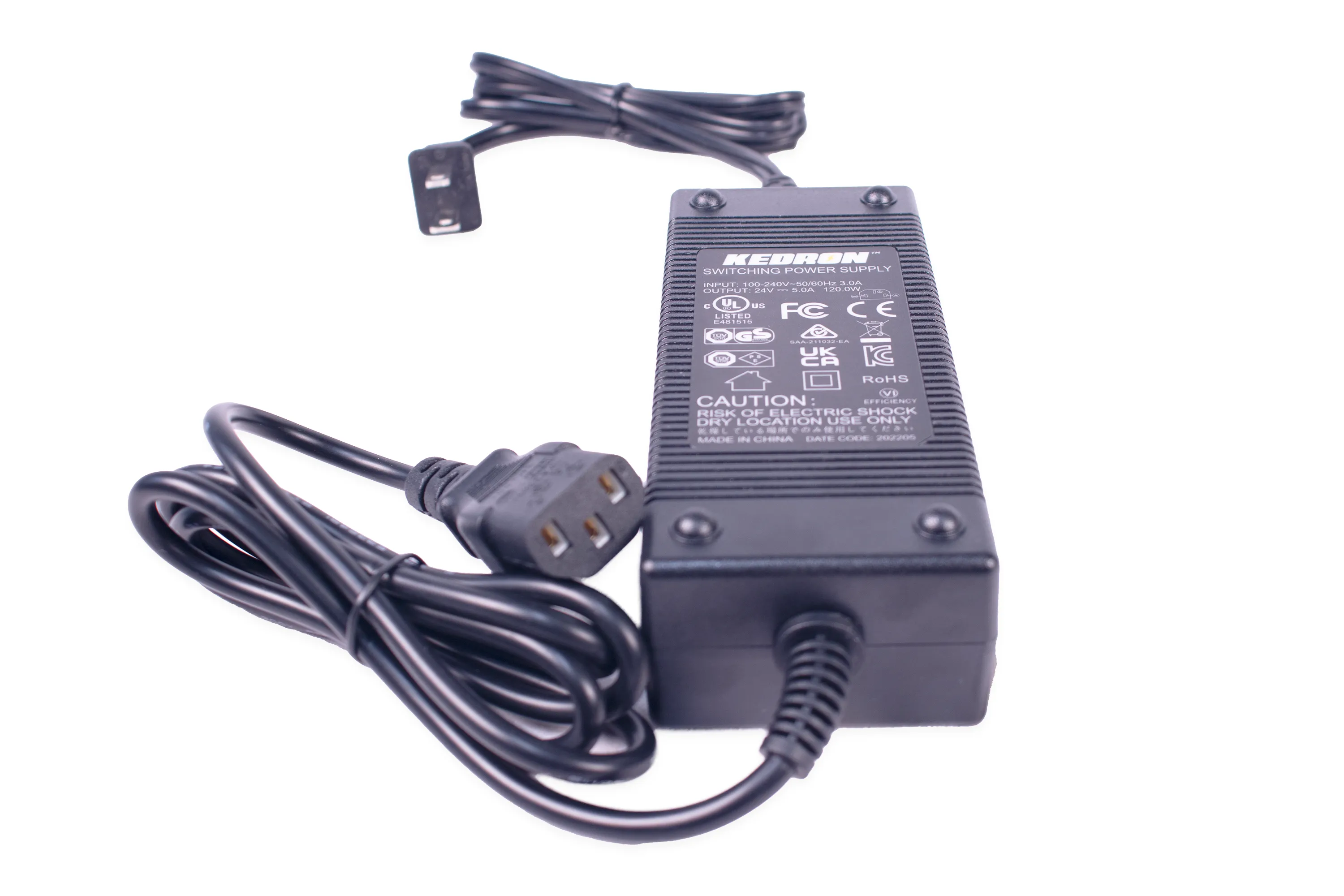 KEDRON 24V/5A 110V Adapter (Power Converter)