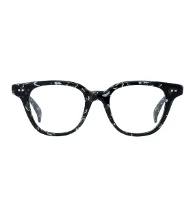 Kenzo Unisex Flower Havana Square Optical Frame