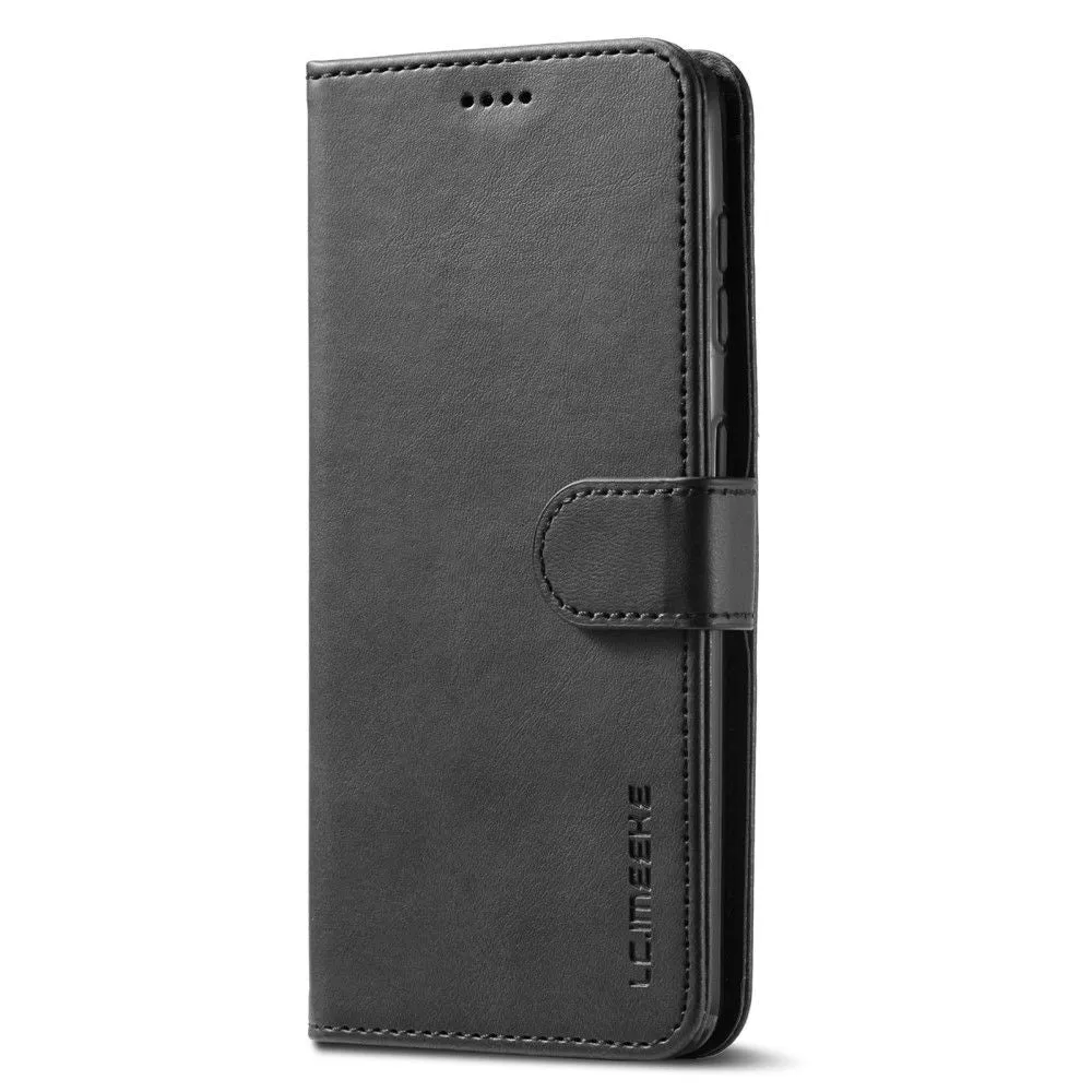 LC.IMEEKE Samsung Galaxy S22 Flip Case - Black