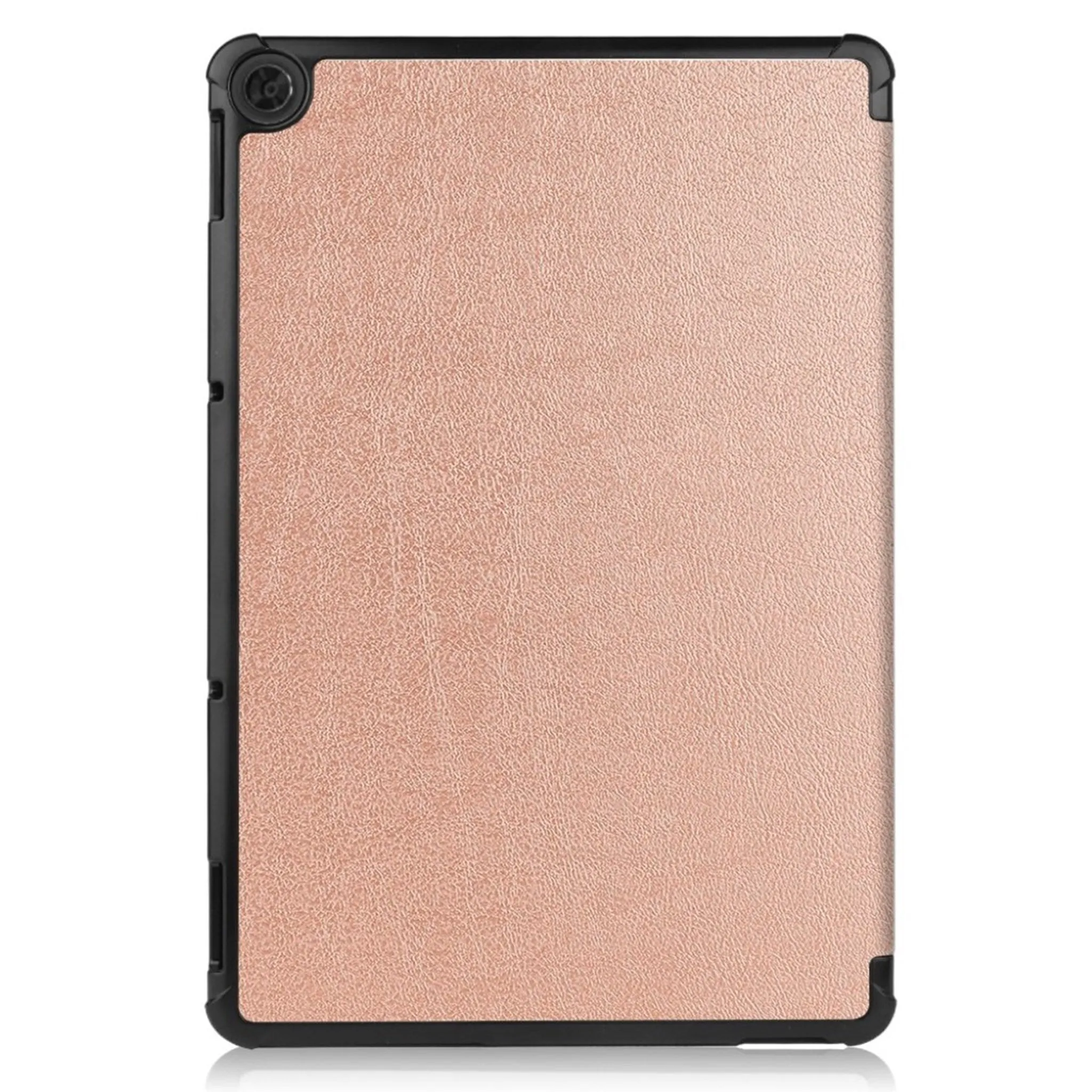 Lenovo Chromebook Duet litchi leather flip case - Rose Gold