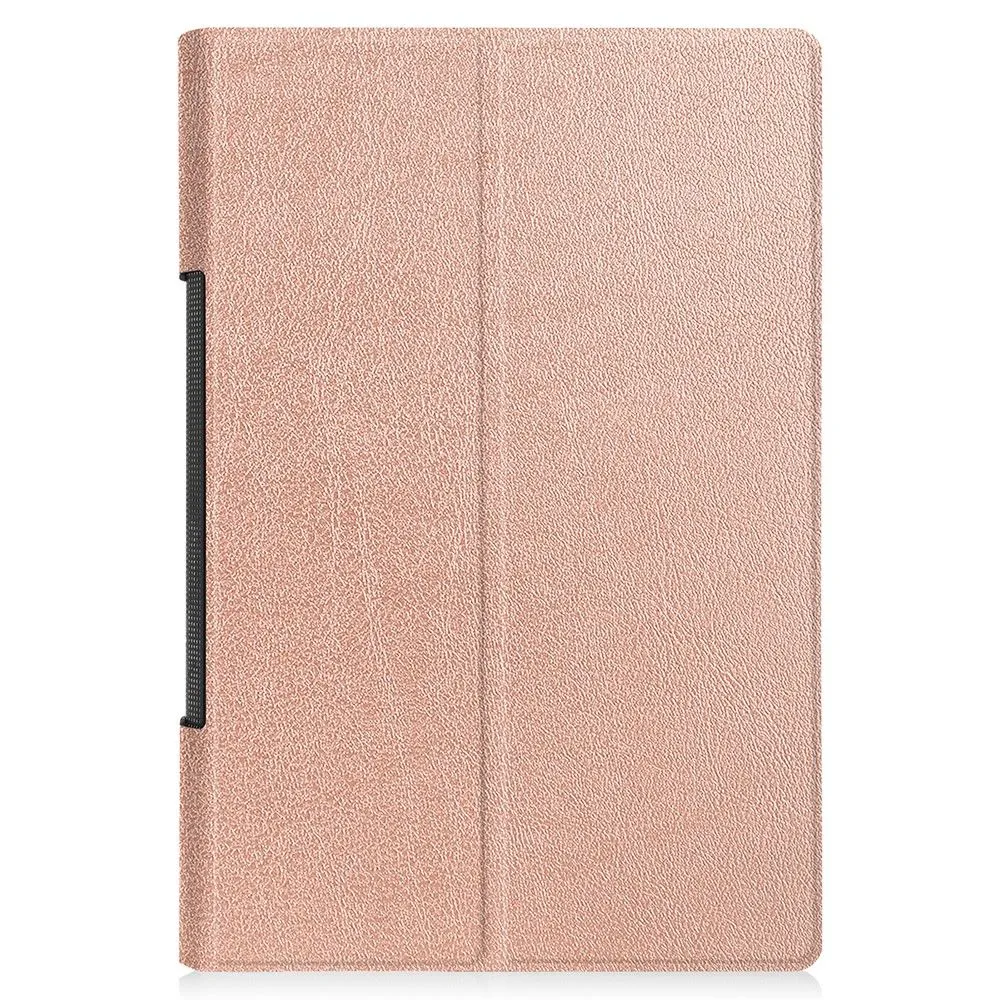 Lenovo Yoga 13 PU leather flip case with kickstand - Rose Gold