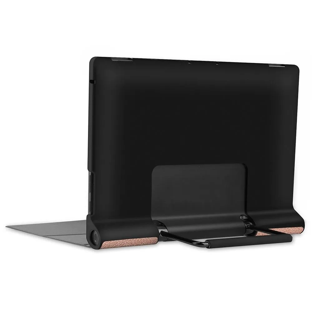 Lenovo Yoga 13 PU leather flip case with kickstand - Rose Gold