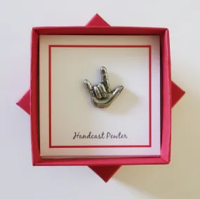 Liberty Red Lapel Pin Gift Box