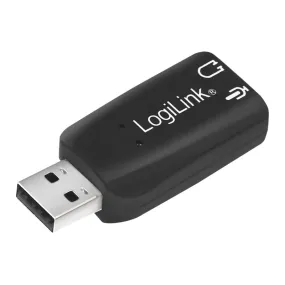 Logilink Audio Adapter With Virtual 3D Sound Effect