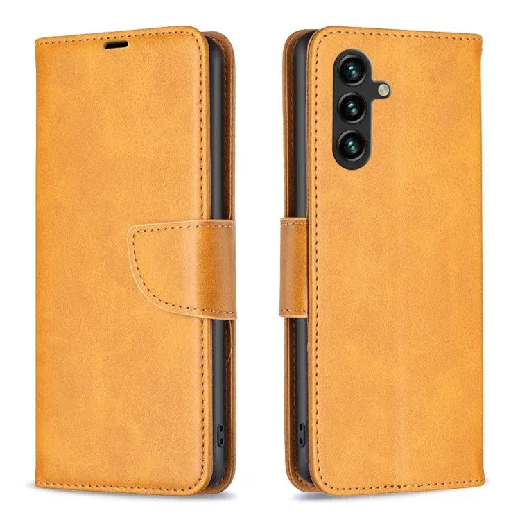 Luxurious Lambskin Texture Flip Leather Case for Samsung Galaxy A25 5G