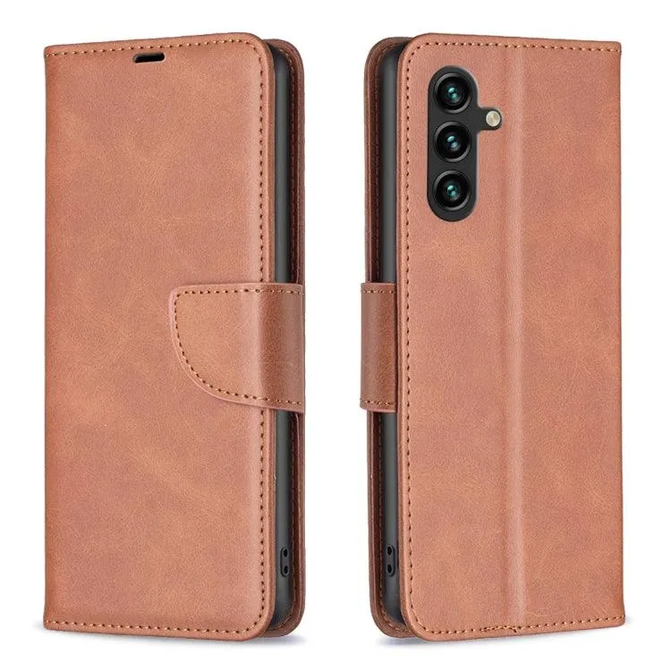 Luxurious Lambskin Texture Flip Leather Case for Samsung Galaxy A25 5G