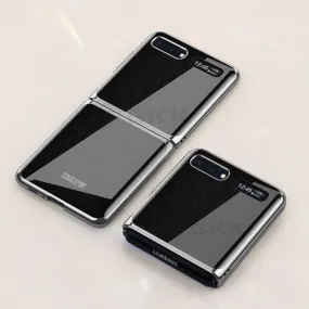 Luxury Plating Tempered Glass Case For Samsung Galaxy Z Fold 2