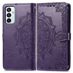 Mandala Samsung Galaxy M23 Flip case - Purple