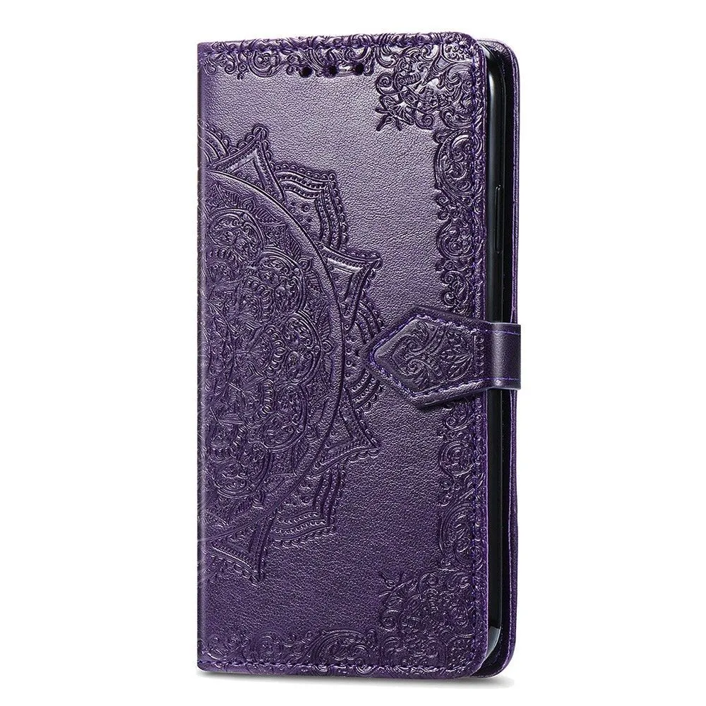 Mandala Samsung Galaxy M23 Flip case - Purple