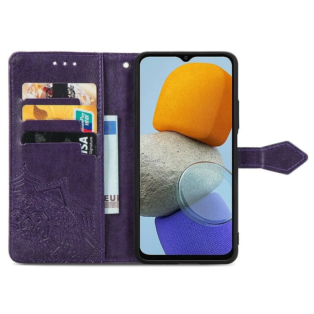 Mandala Samsung Galaxy M23 Flip case - Purple