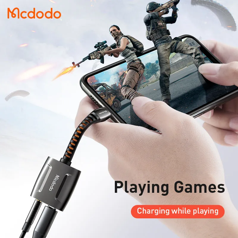 Mcdodo Lightning to Lightning and DC3.5mm Adapter 0.1m