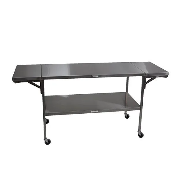 Midcentral Medical MCM-505/507 DPL Stainless Steel Instrument Table