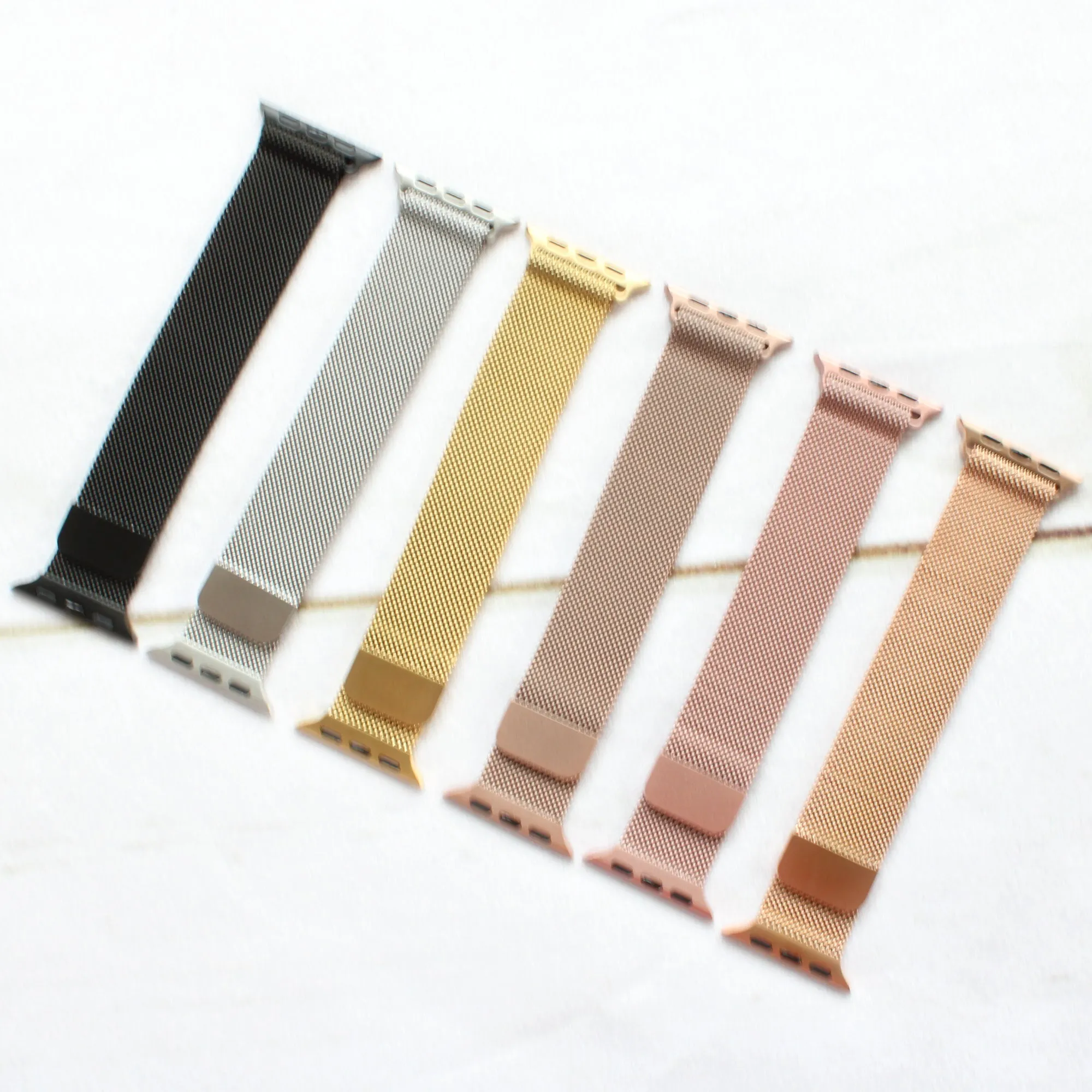 Milanese Steel Apple Watch Bands