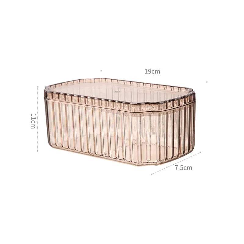 Multilayer Jewelry Box Ring Necklace Bracelet Earrings Storage Portable High-capacity High Grade Jewelry Organizer Box