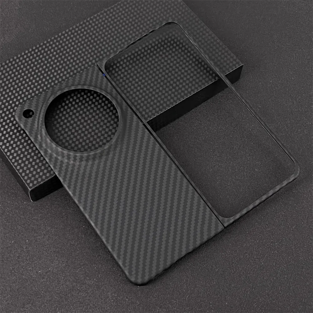 Oatsbasf Luxury Pure Carbon Fiber Case for OPPO Foldable Smartphones