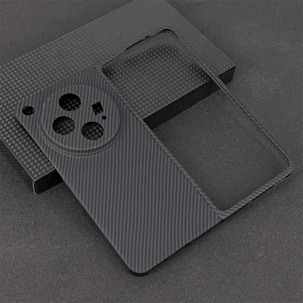 Oatsbasf Luxury Pure Carbon Fiber Case for OPPO Foldable Smartphones