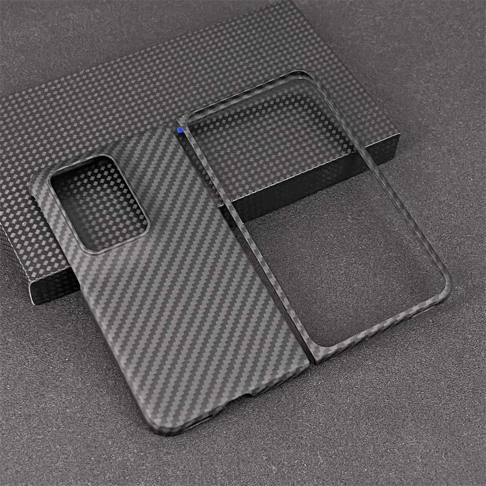 Oatsbasf Luxury Pure Carbon Fiber Case for OPPO Foldable Smartphones