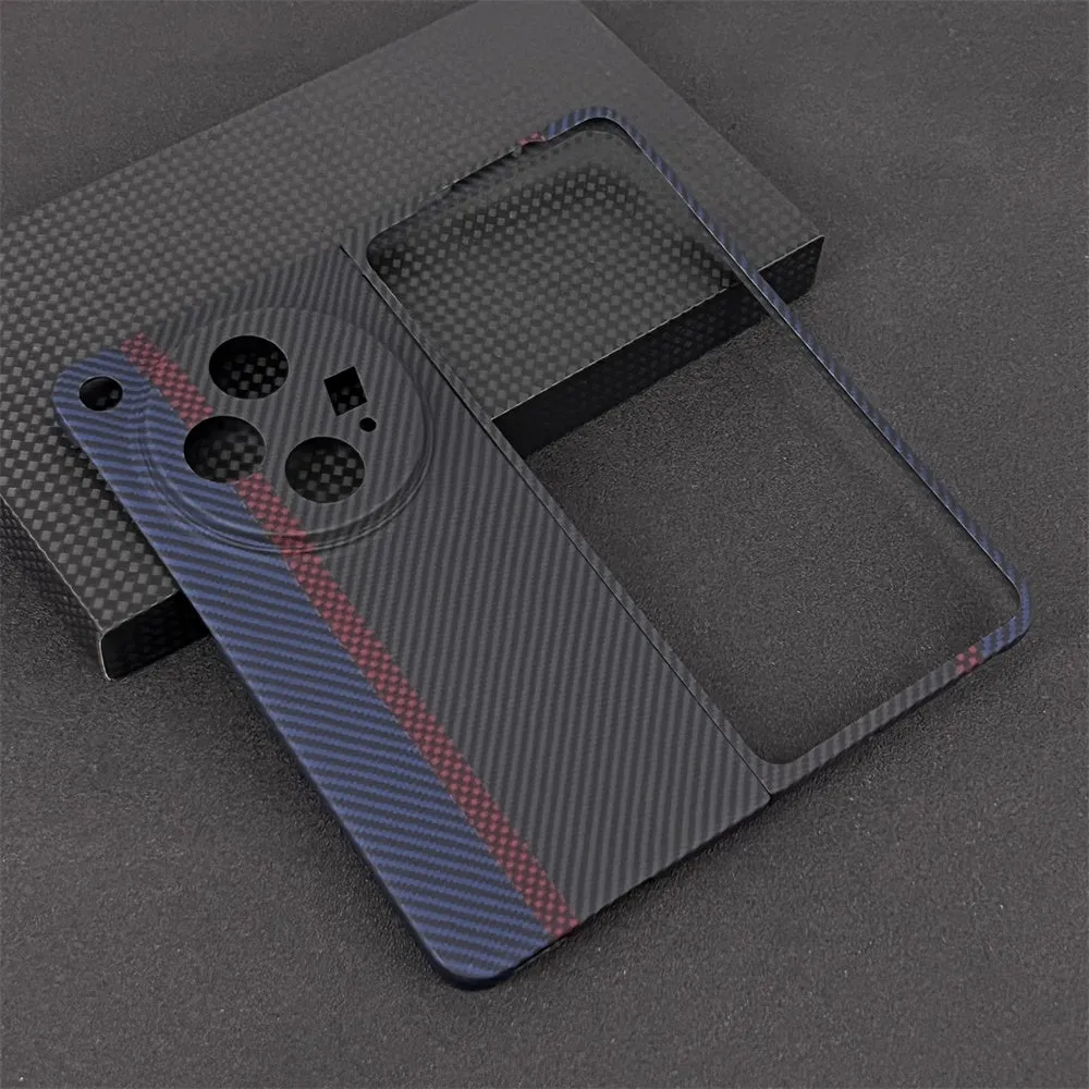 Oatsbasf Luxury Pure Carbon Fiber Case for OPPO Foldable Smartphones