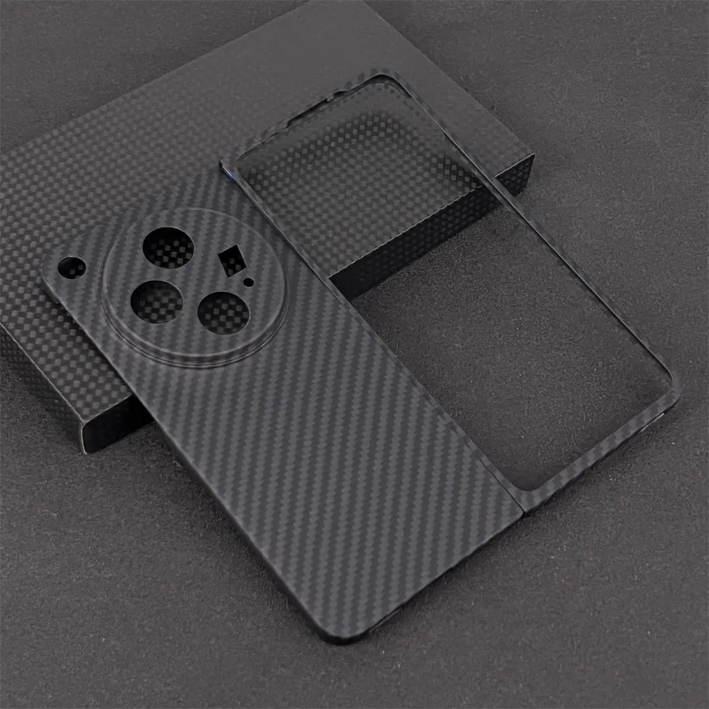 Oatsbasf Luxury Pure Carbon Fiber Case for OPPO Foldable Smartphones