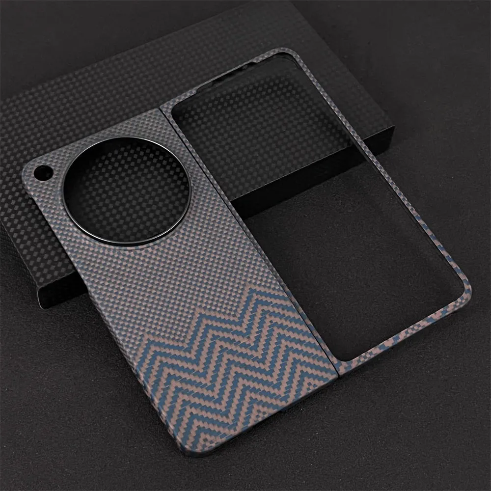 Oatsbasf Luxury Pure Carbon Fiber Case for OPPO Foldable Smartphones