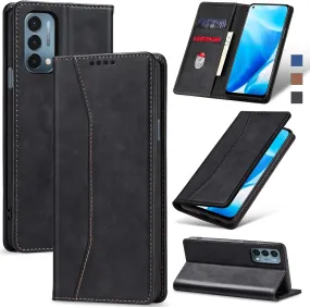 OnePlus 11 5G Leather Magnetic Folio Cover Protective Phone Case Black