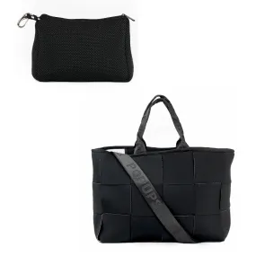 POUCH   ICON TOTE - BLACK