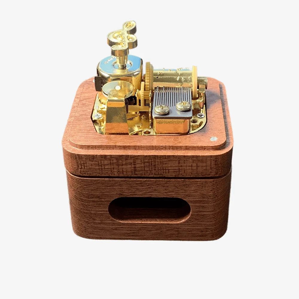 Premium Suzume no Tojimari Theme Song Wooden Music Box with Resonance Box