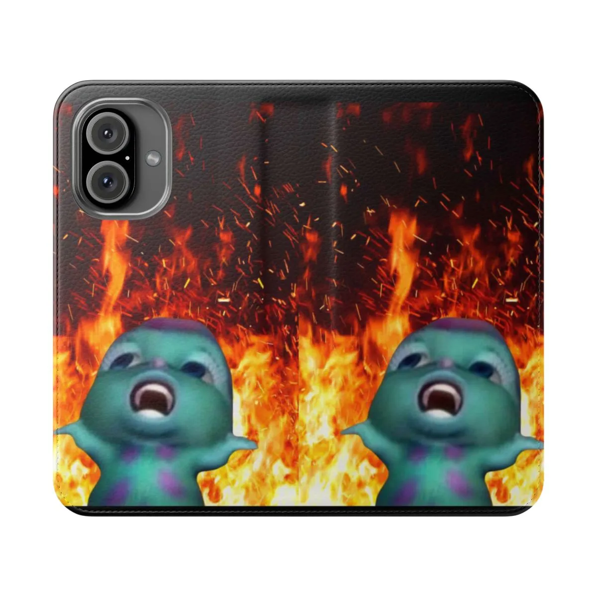 "Bibble Meme Inspired Flip Cover Phone Case"