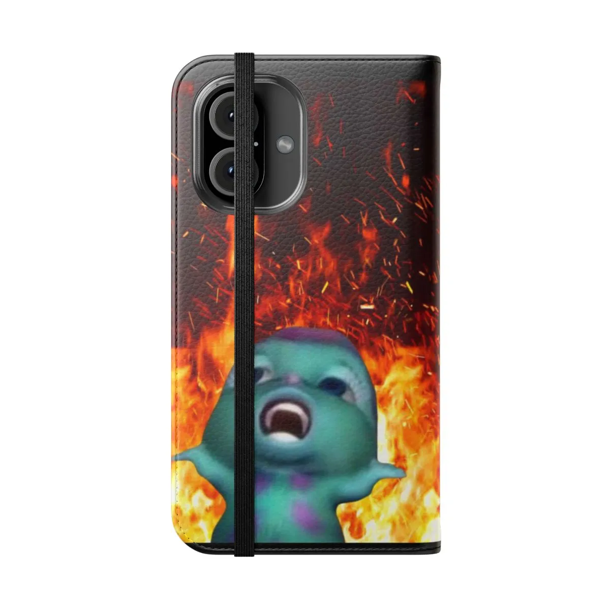 "Bibble Meme Inspired Flip Cover Phone Case"